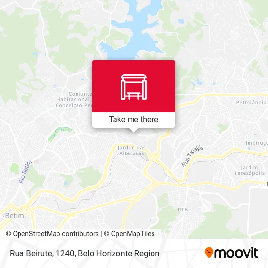 Rua Beirute, 1240 map