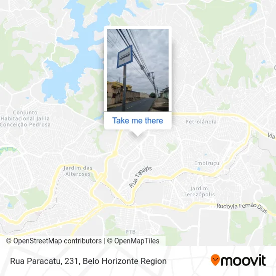 Rua Paracatu, 231 map