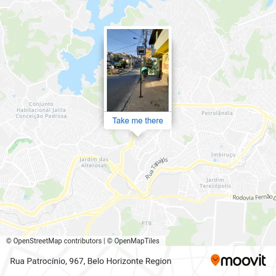 Rua Patrocínio, 967 map