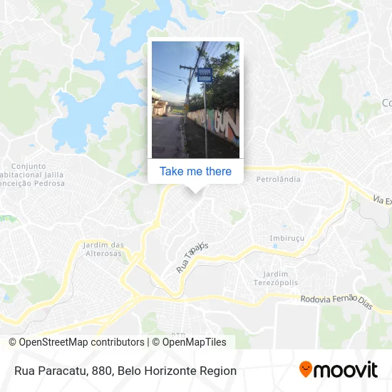 Rua Paracatu, 880 map