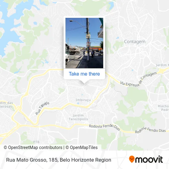 Rua Mato Grosso, 185 map