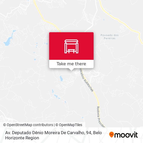 Mapa Av. Deputado Dênio Moreira De Carvalho, 94