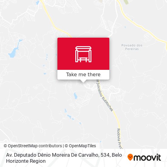 Av. Deputado Dênio Moreira De Carvalho, 534 map