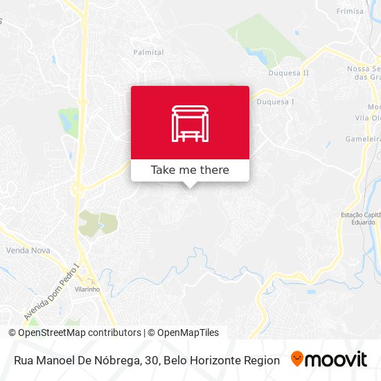 Rua Manoel De Nóbrega, 30 map