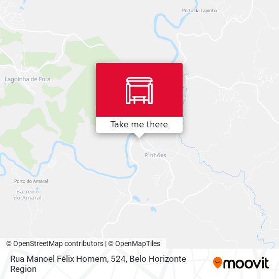 Rua Manoel Félix Homem, 524 map