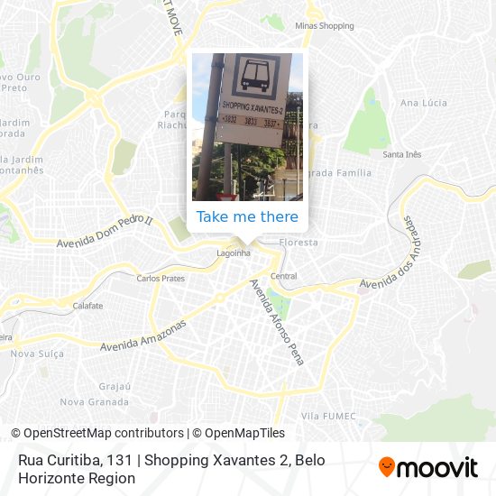 Rua Curitiba, 131 | Shopping Xavantes 2 map