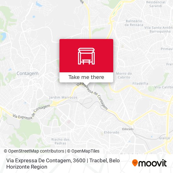 Via Expressa De Contagem, 3600 | Tracbel map