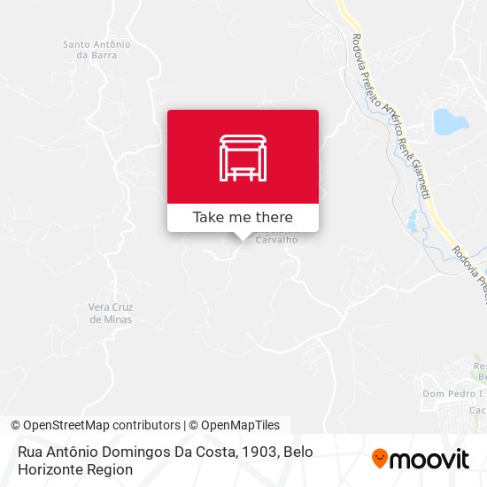Rua Antônio Domingos Da Costa, 1903 map