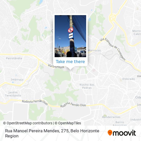 Rua Manoel Pereira Mendes, 275 map
