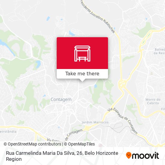 Mapa Rua Carmelinda Maria Da Silva, 26