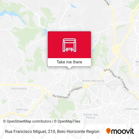 Rua Francisco Miguel, 210 map