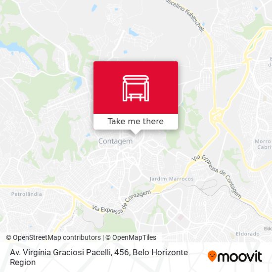 Av. Virgínia Graciosi Pacelli, 456 map