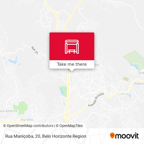 Rua Maniçoba, 20 map