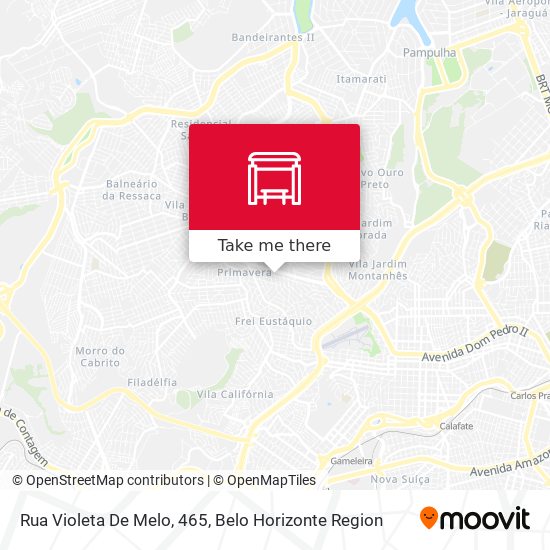Rua Violeta De Melo, 465 map