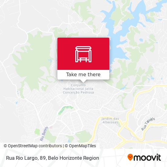 Rua Rio Largo, 89 map