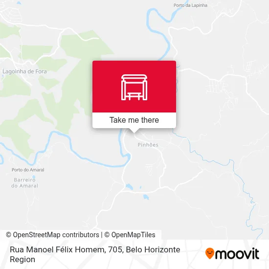 Rua Manoel Félix Homem, 705 map
