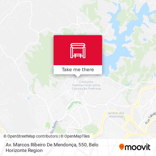 Mapa Av. Marcos Ribeiro De Mendonça, 550