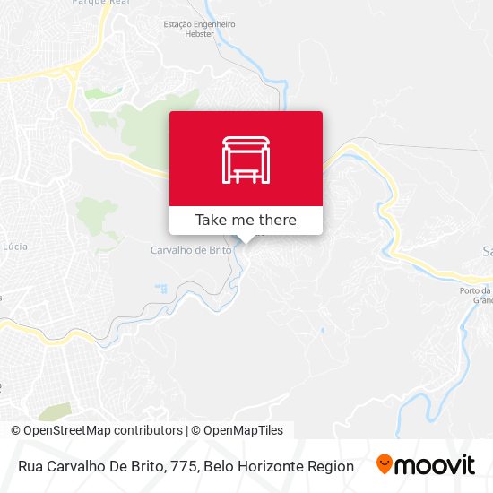 Rua Carvalho De Brito, 775 map
