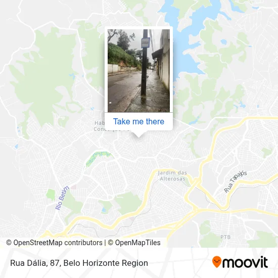 Rua Dália, 87 map