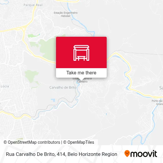 Rua Carvalho De Brito, 414 map