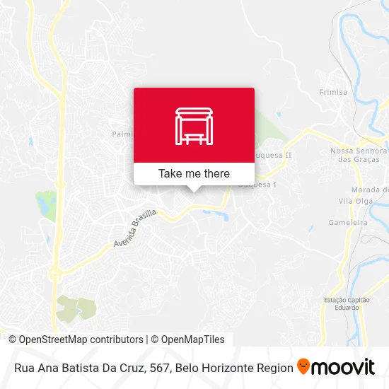 Rua Ana Batista Da Cruz, 567 map
