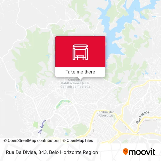 Rua Da Divisa, 343 map