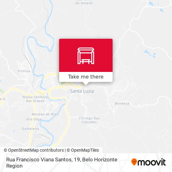 Rua Francisco Viana Santos, 19 map