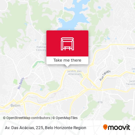 Av. Das Acácias, 225 map