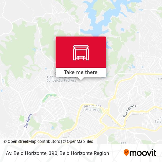 Av. Belo Horizonte, 390 map