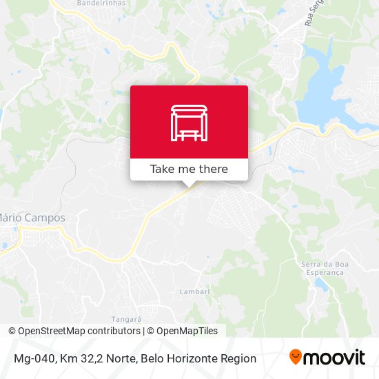 Mg-040, Km 32,2 Norte map