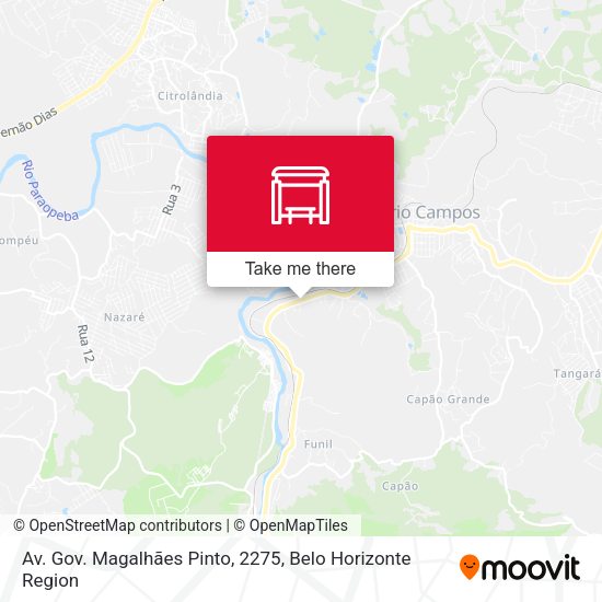 Av. Gov. Magalhães Pinto, 2275 map