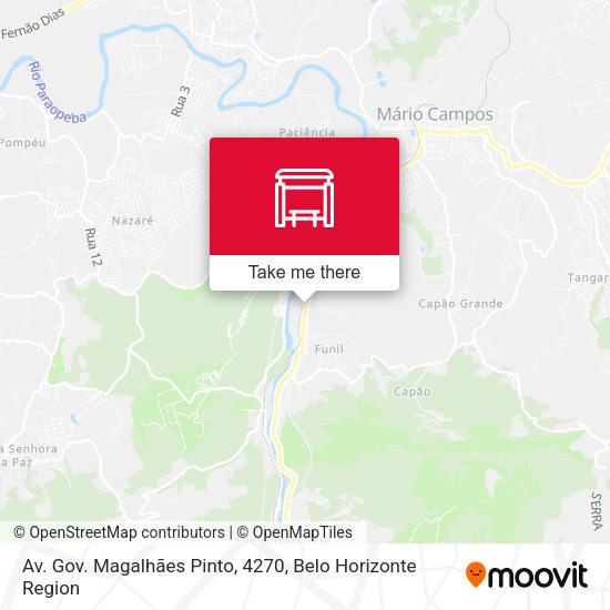 Av. Gov. Magalhães Pinto, 4270 map