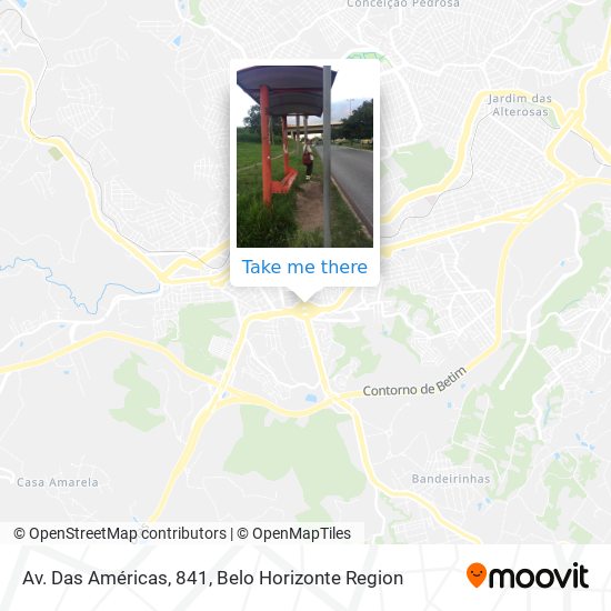 Av. Das Américas, 841 map