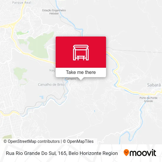 Rua Rio Grande Do Sul, 165 map