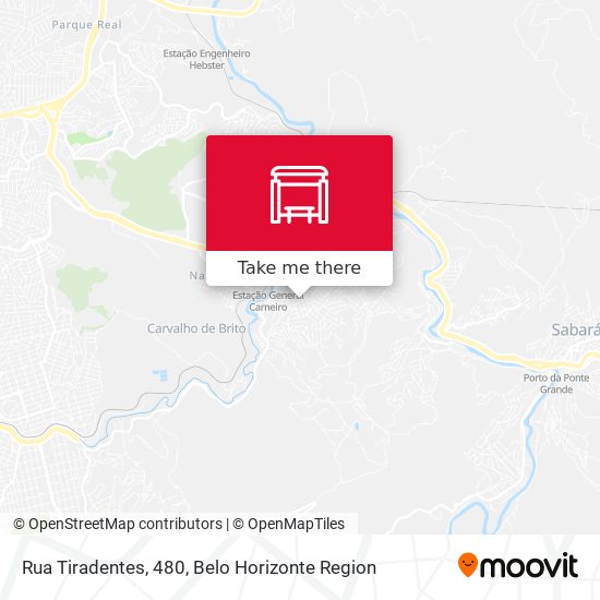 Rua Tiradentes, 480 map