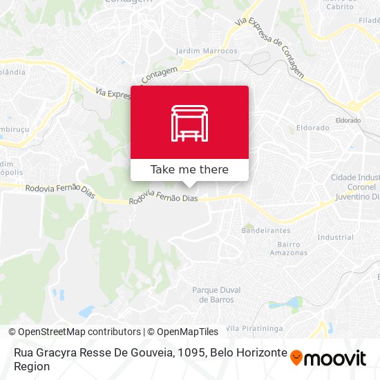 Rua Gracyra Resse De Gouveia, 1095 map