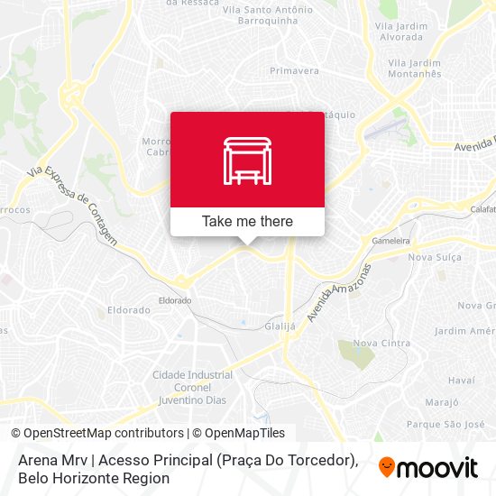 Mapa Arena Mrv | Acesso Principal (Praça Do Torcedor)