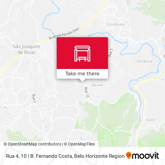 Rua 4, 10 | B. Fernando Costa map