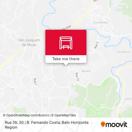 Rua 36, 30 | B. Fernando Costa map