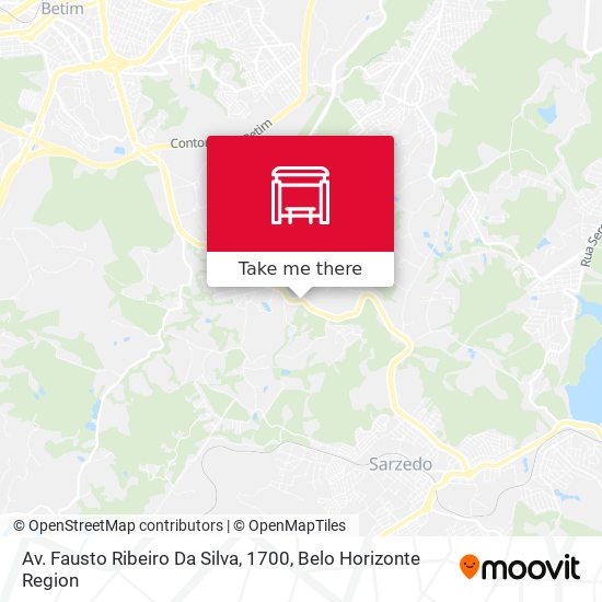 Av. Fausto Ribeiro Da Silva, 1700 map