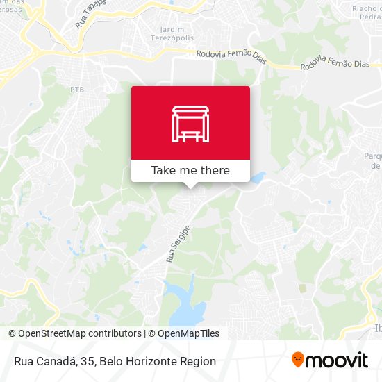 Rua Canadá, 35 map