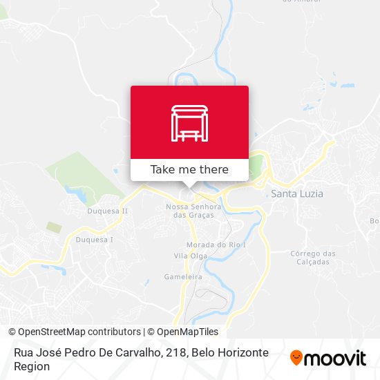 Rua José Pedro De Carvalho, 218 map