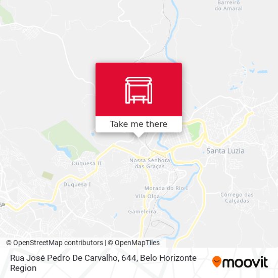 Rua José Pedro De Carvalho, 644 map