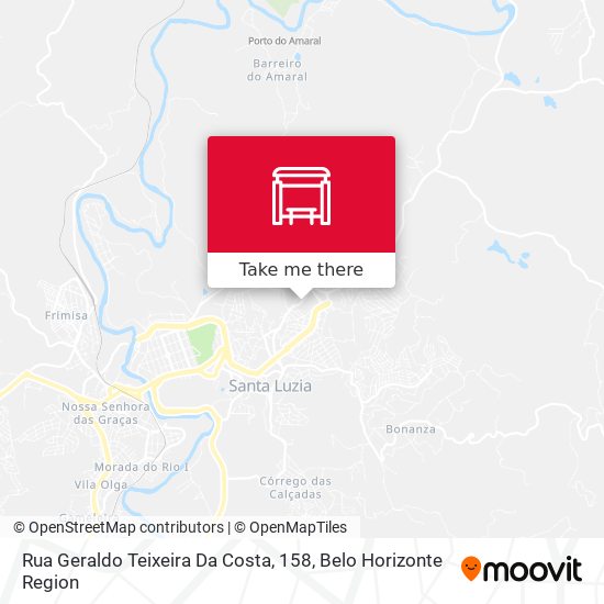 Mapa Rua Geraldo Teixeira Da Costa, 158