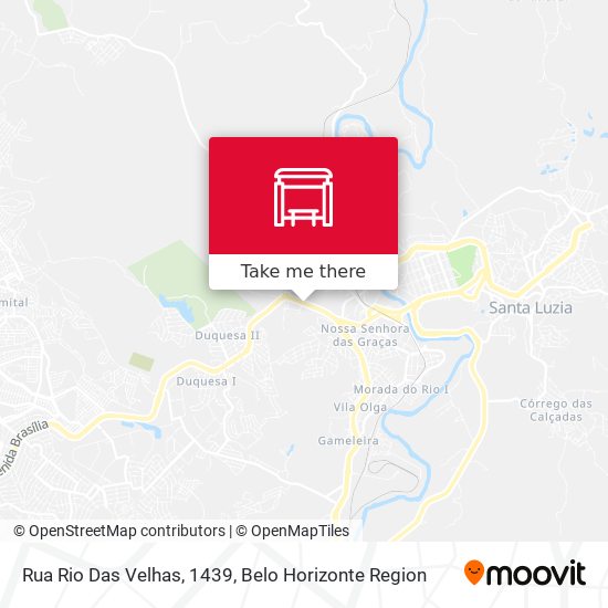 Rua Rio Das Velhas, 1439 map
