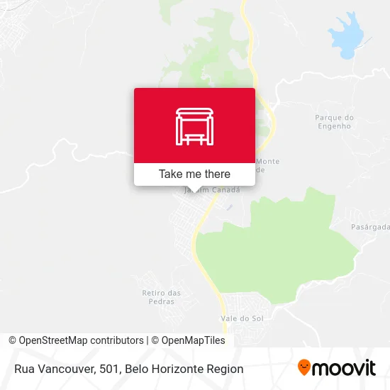 Rua Vancouver, 501 map