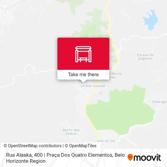 Rua Alaska, 400 | Praça Dos Quatro Elementos map