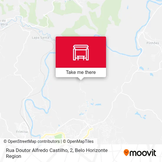 Rua Doutor Alfredo Castilho, 2 map