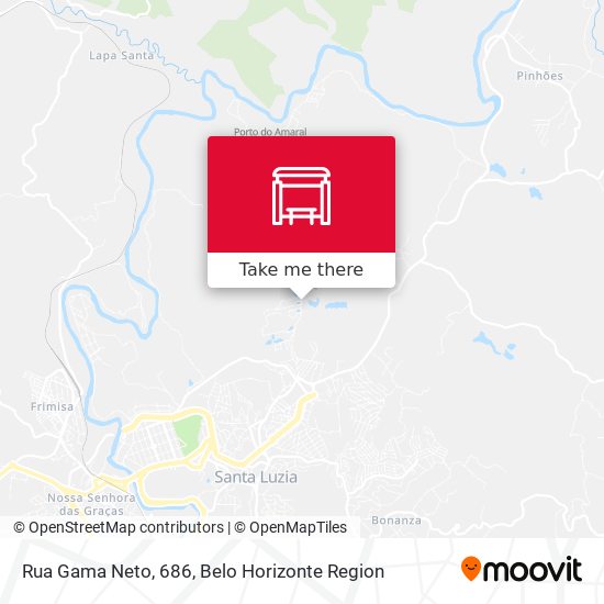 Rua Gama Neto, 686 map