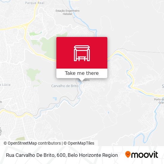Rua Carvalho De Brito, 600 map